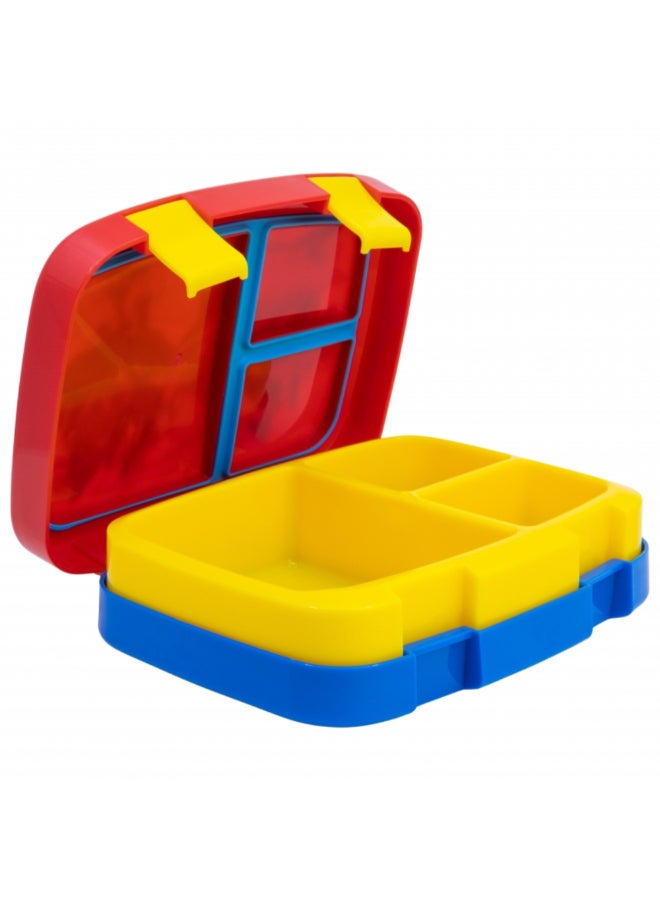 STOR Spiderman Printed Bentopro Rectangular Sandwich Box Multicolour 5.5 x 15.5 x 20 cm 83590 - Image 3